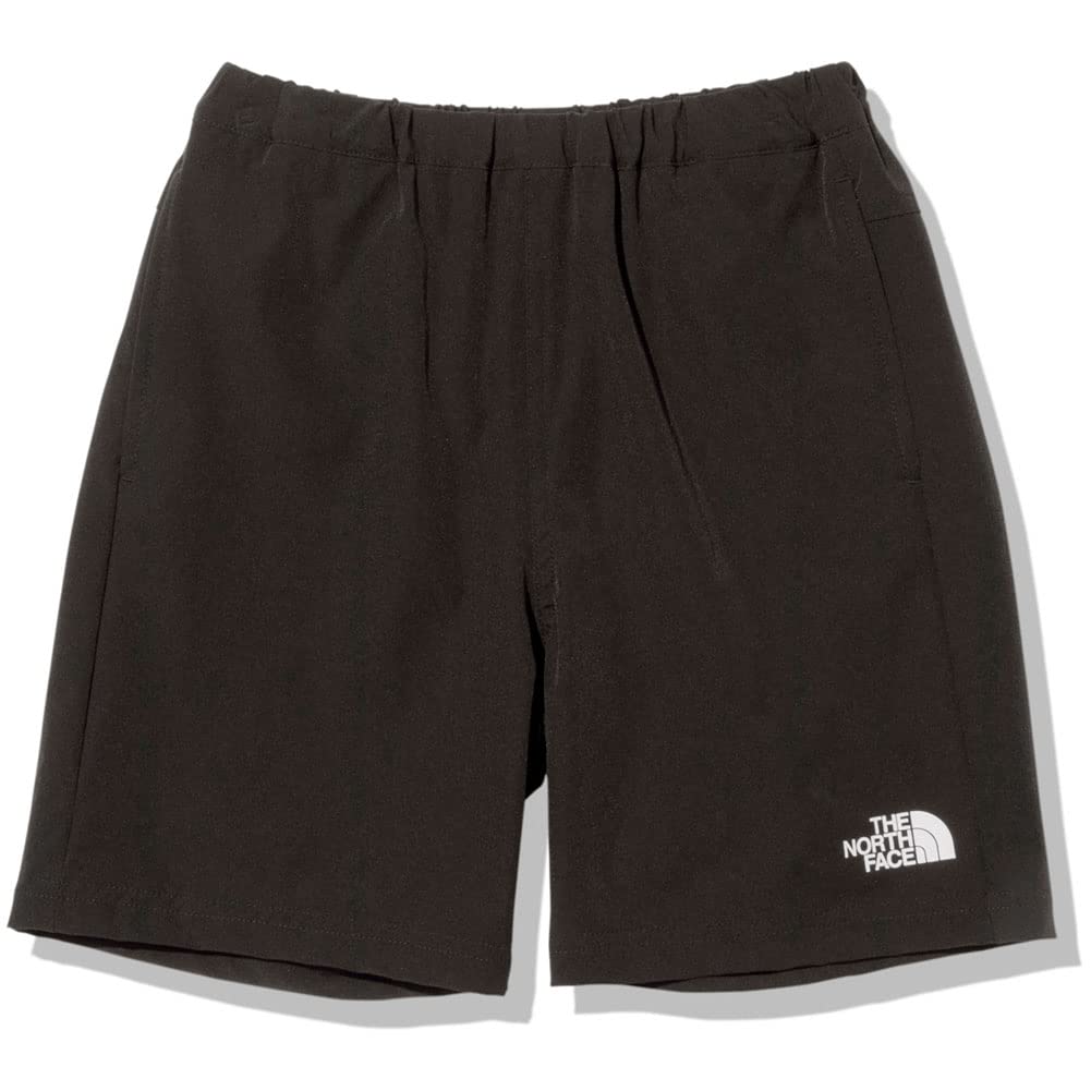 The North Face Mobility Size 130 Kids' Shorts, Unisex, Water-Repellent, Stretch, Black,