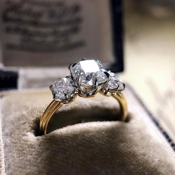 Three Heroes 2024 Trendy European & American Engagement Rings with Cubic Zirconia