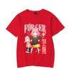 New Anime Anya Forger T-Shirt Women Fashion Harajuku T Shirt Summer Cool Short Sleeve Hip Hop Top Tee