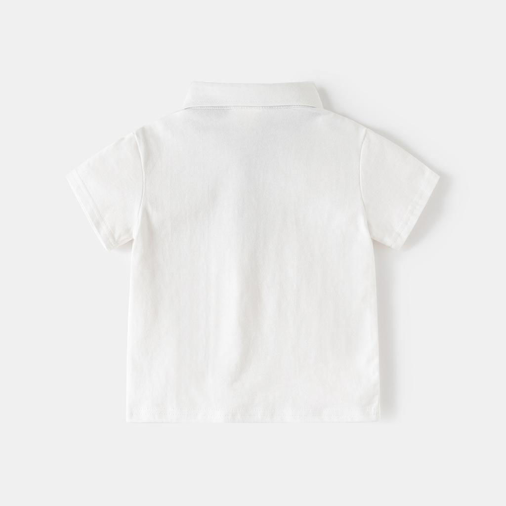 Kinder T-Shirt kurzarm 2026 Sommer neu Jungen Hemd Baby Halbarm einfarbiges Oberteil trendige Kinderkleidung