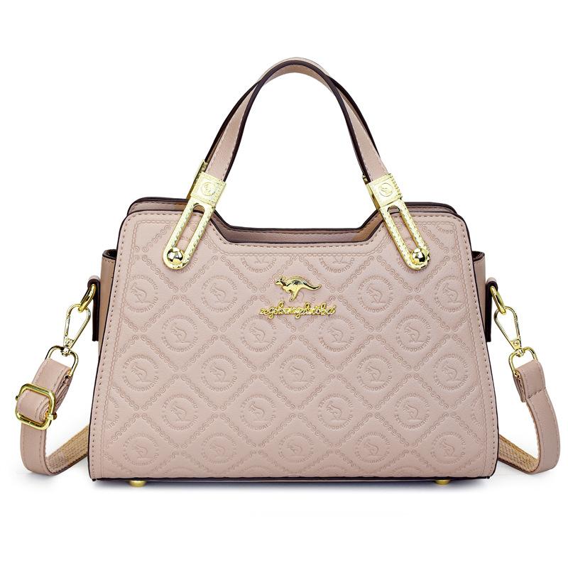 Fashionable Large-capacity Single-shoulder Crossbody Bag and Handbag for Women