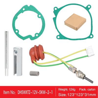 6-teiliges Auto-Luft-Diesel-Dichtung + Keramik-Glühkerzen-Set für chinesische Dieselheizung 5–8 kW