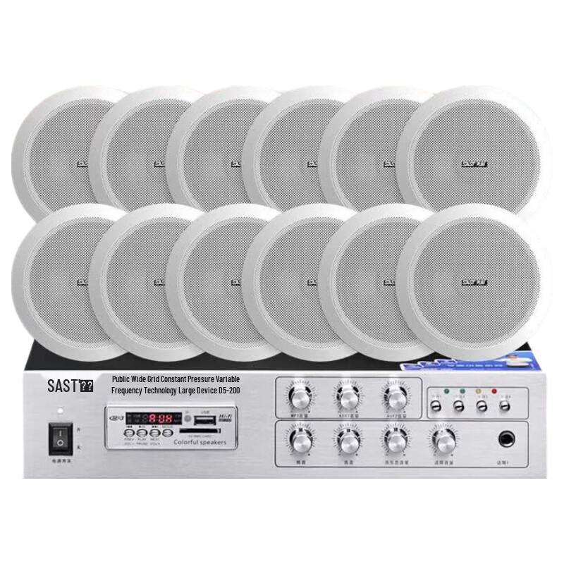 SAST X6 In-Ceiling Speaker Amplifier System (CN Version)