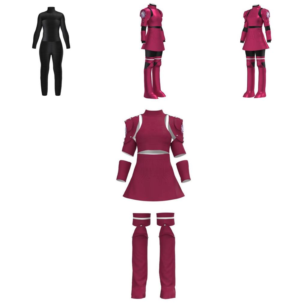 M3gan Cosplay Costume For Kids With Polyester And Material For Halloween And Anime Role Play