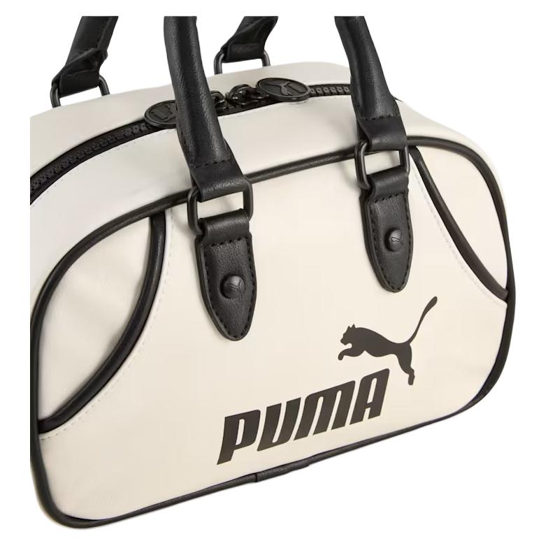 New PUMA Polyester Shoulder Bag, Crossbody Bag, Handbag Mini Unisex White 091137-03