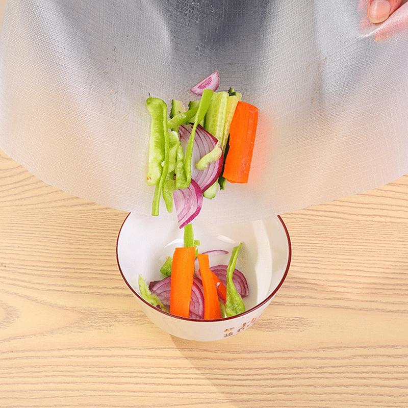 Cutting Board Sheets Thin Cutting Board Sheets Kitchen Gadget Accessories Multifunctional Easy Clean-Up Chopping Pad For Raw