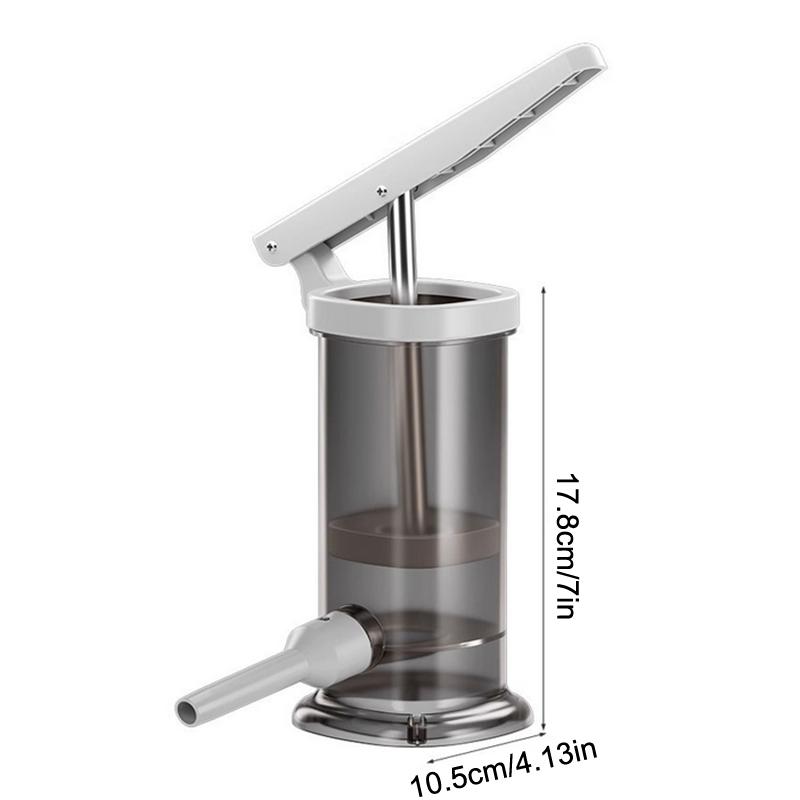 Homemade Sausage Maker With 4pcs Stuffing Pipe Fast Meat Stuffer Filling Machine Large Capacity Heavy Duty Kitchen Tools 4