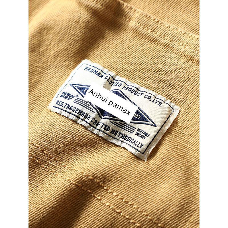 American-Style Vibe Double-Knee Pull-Back Work Pants B01 Lumberjack Workwear Loose Cropped Pants Export Men's Straight-Leg Casual Pants