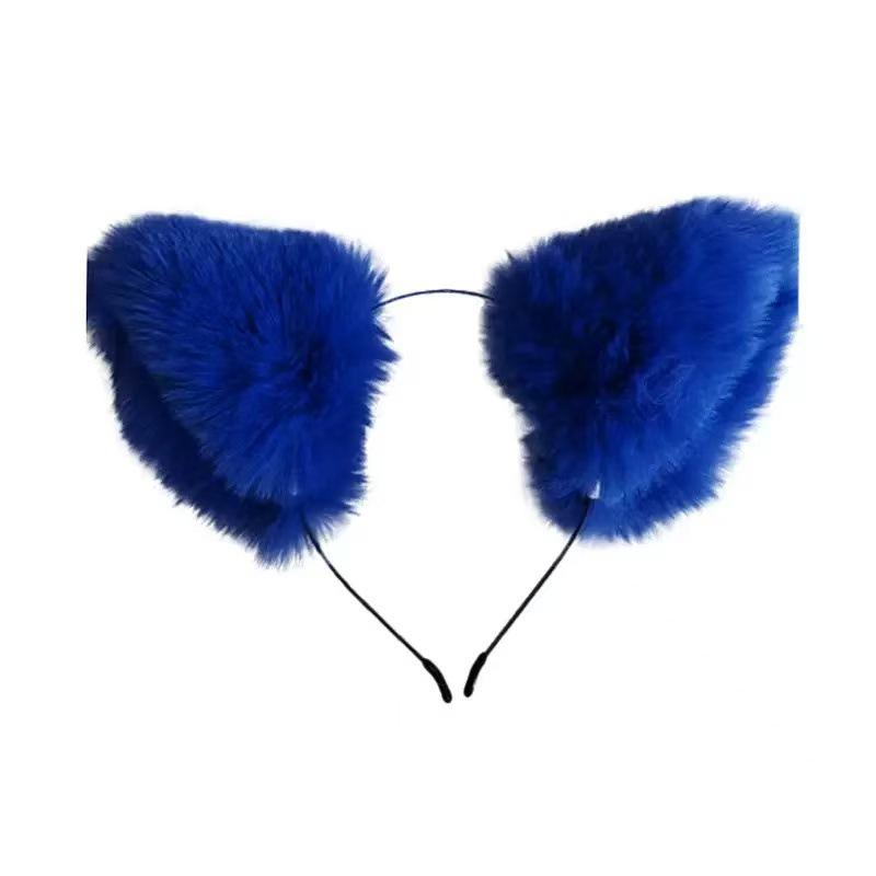 Cat Ears Bell Headband - Cosplay Catwoman Hair Accessory for Christmas & Halloween