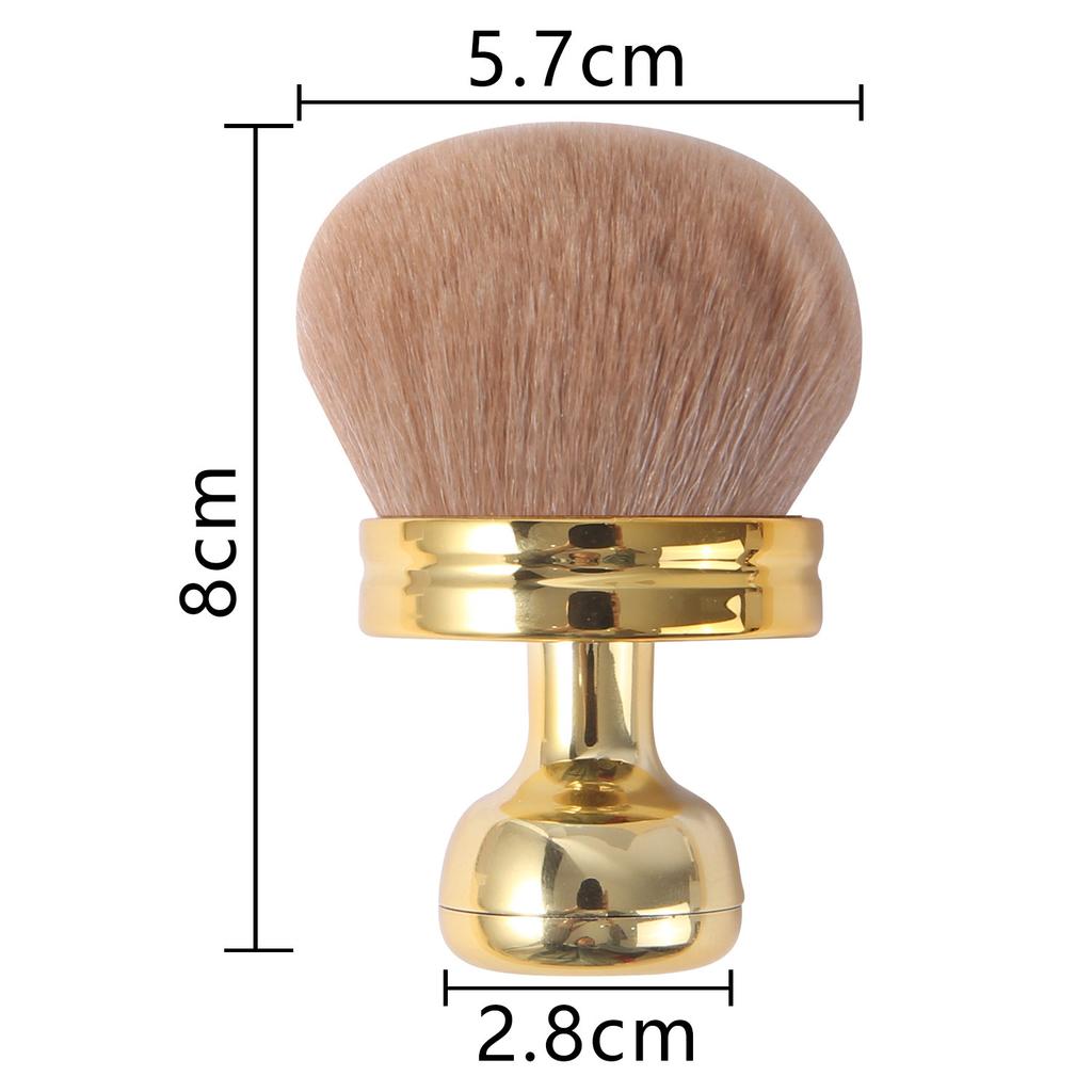 Multi-Functional Mushroom Head Makeup Brush Large Size Soft Bristle Loose Powder Blush Brush Hair Clean Body Brush Cosmetic Tool