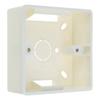 86 Type Wall Switches Socket Protections Box Electrical Outlet Mounting Box White Plastic Protections Box Easy to Install