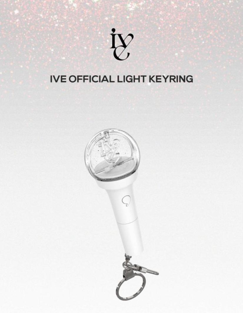 

[USED] Official IVE penlight key ring penlight type