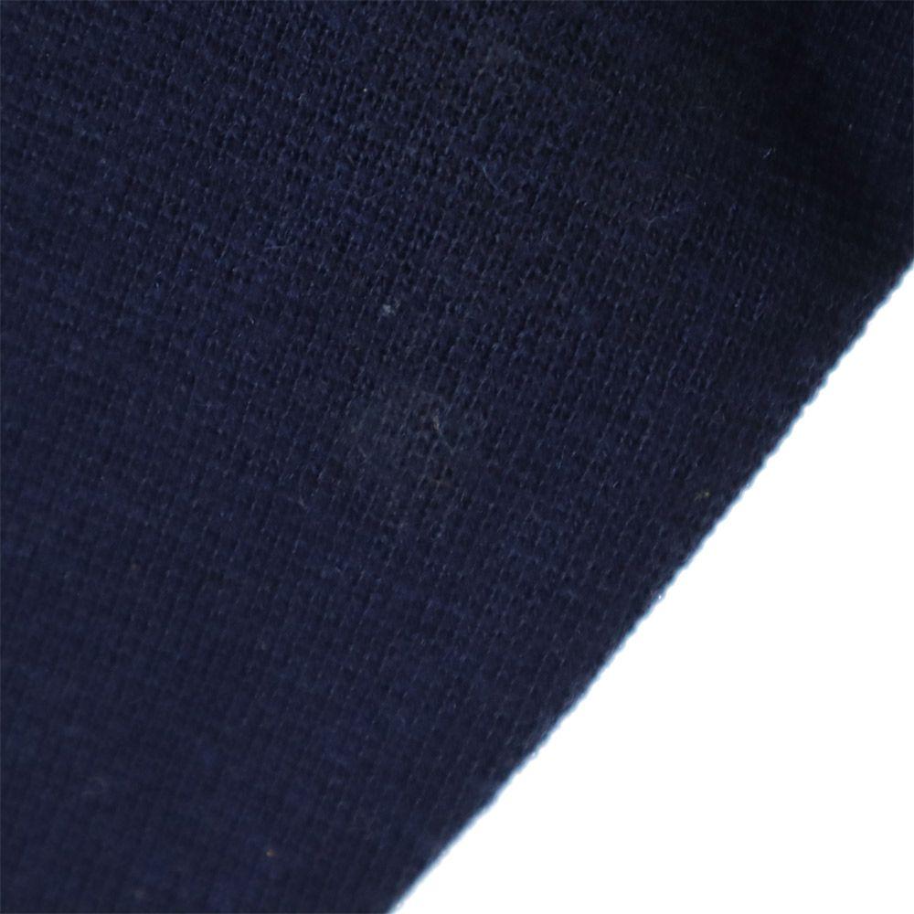 Celine Made In Japan Wool Blend Knit Jacket 35.4" Navy X Green Baby Kid's Used