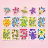 10PCS 3D Insect Assembled Brain Teaser Games Montessori Educational Playthings for Children Jigsaw Puzzle Kids Toys