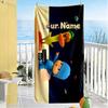 Pocoyo Personalized Name Beach Towel Super Soft Microfiber Quickdry Fabric