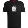 Stacked Smoke Logo Jersey T Shirt 50535363-001