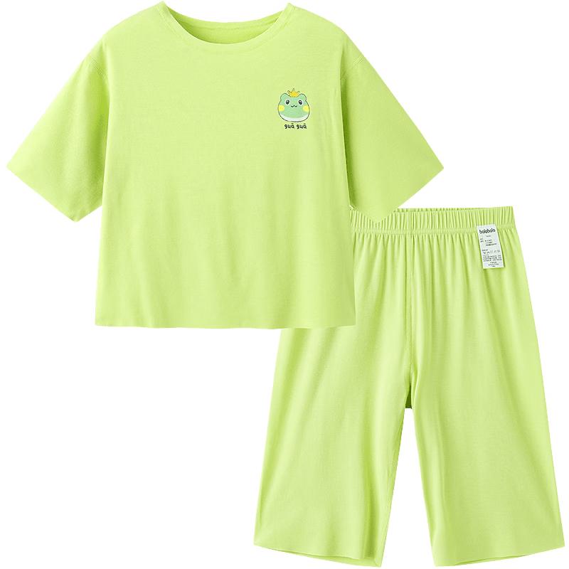 Balabala Kids' Summer Viscose Blend Pajama & Lounge Set