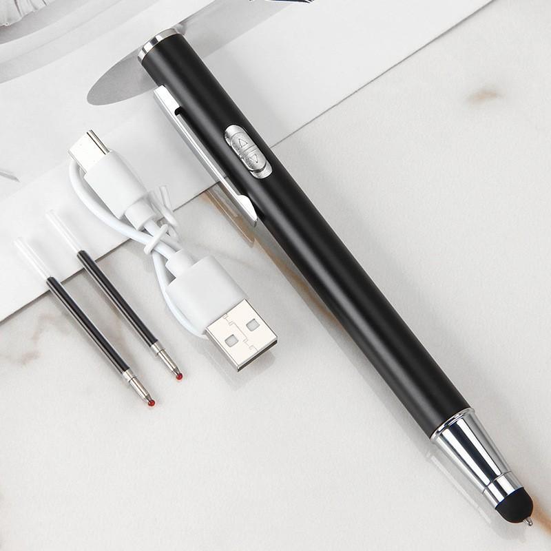Doctors Nurses Use Pen Light TYPE-C Rechargeable LED Flashlight for Pupil Oral ENT Eye Check