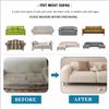 Chenille Fabric Thicken Elastic Sofa Cover 1/2/3/4 Seater Couch Covers For Living Room Furniture Protector Slipcover Removable