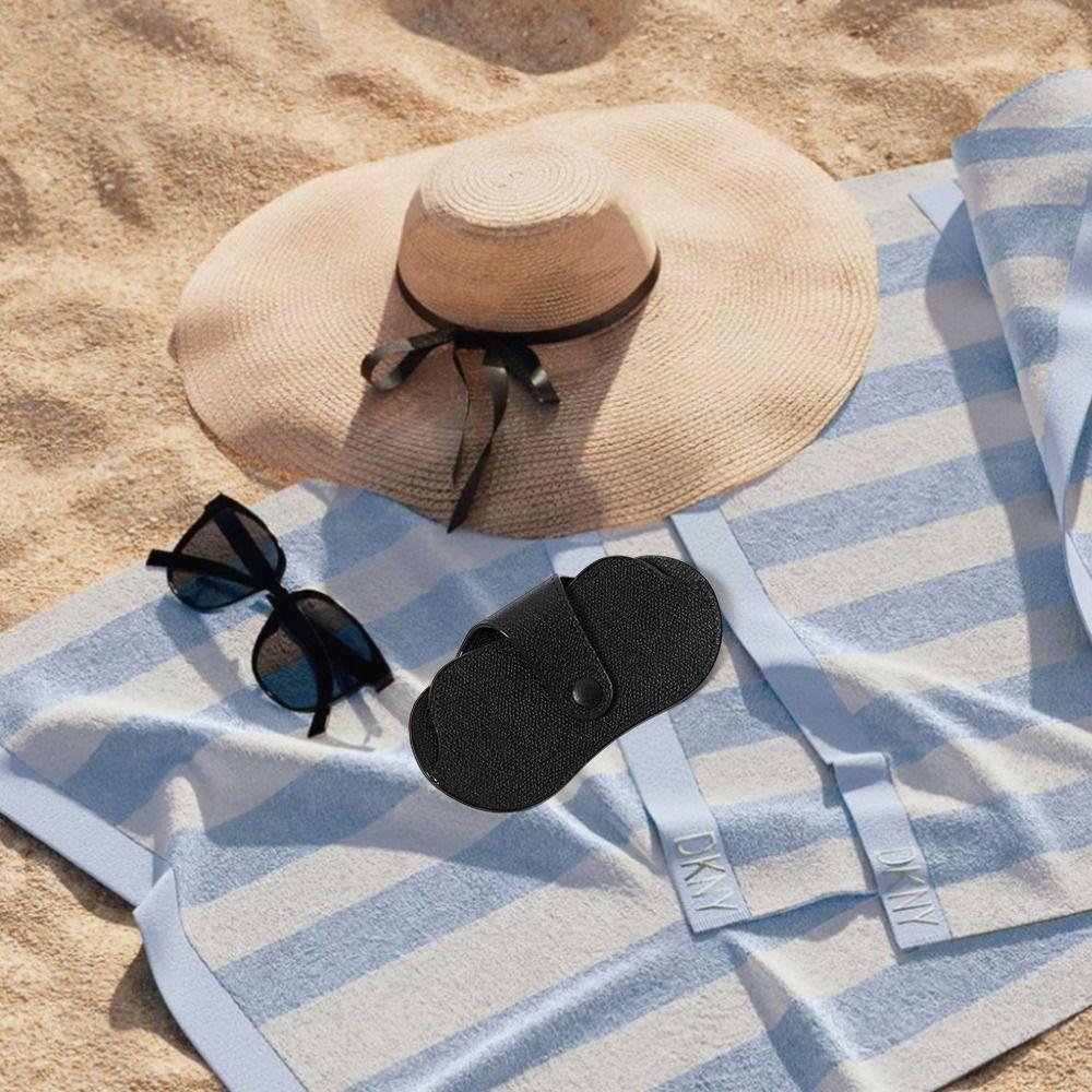 Durable Sunglasses Pouch Solid Color Hanging Sunglasses Sunglasses Storage Bag  Eyewear Accessories