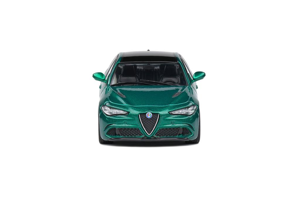 Solido Alfa Romeo Giulia Quadrifoglio 2016 Grønn Solido GIULIA QUADRIFOGLIO 1/43 [Vare]