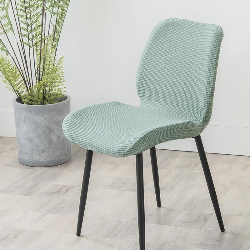 

Curved Dining Chair Covers Universal Fit Modern Home Stool Seat Protectors All Season Elastic Chair Cover Elastic Season Covers 60*120cm