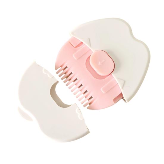 1/3Pcs Toddlers Hair Split End Trimmer Fruit Shape Boys Girls Mini Dual-sided Comb Rounded Edges Portable Gentle Hair Cutting Styling Tools