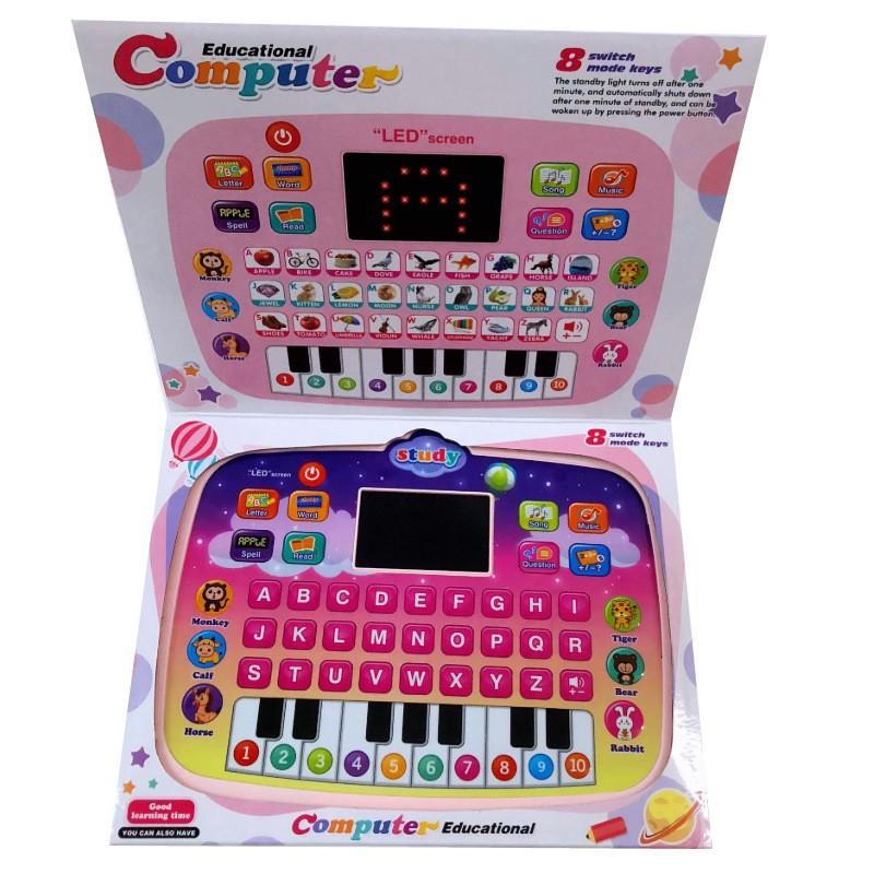 Ipad Tablet Learning Machine with Functional IC That Can Generate Sound and Light Touch Screen Tablet Toy
