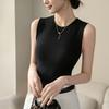 Slim Fit Damen Basic Tanktop mit Rundhalsausschnitt, atmungsaktiv, weich, hautfreundlich, als Schicht oder Oberbekleidung