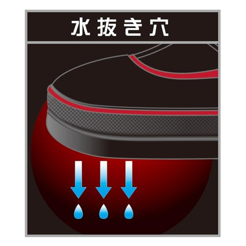 Excel Ayu Tabi (Medium Split) Felt Sole Ayu Tabi Black/Red SS/S/M/L/LL/3L Fishing Outdoor Ayu Fishing Mountain Stream Fishing Wading Shoes Non-Slip Fe