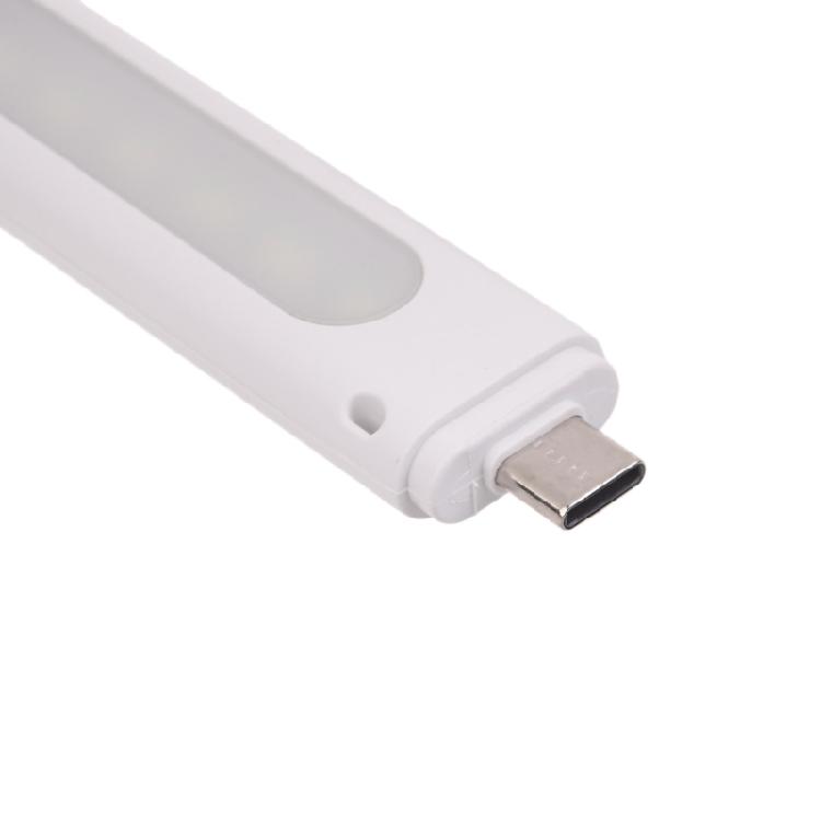 Usb LED Light 10 LED Beads TypeC Night Lamp Support Micro USB or UsbC for Car Computer and Power Banks
