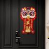 Home Decor Dopamine Magnetic Doorbell Lion Dance Spring Festival Auspicious Bell