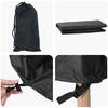 Solid Black Furniture Cover 250 x 210 x 70 cm 420D