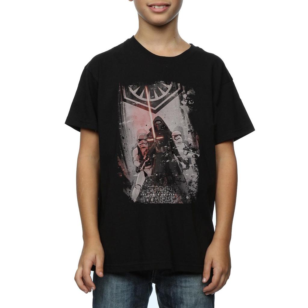STAR WARS Boys Kylo Ren Stormtroopers T-Shirt