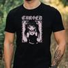 T-Shirt Herren Anime Gothic Motiv Baumwolle Größe XS bis 5XL
