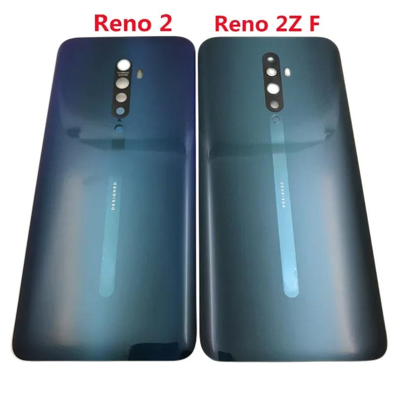 Cover Batteria Pannello Posteriore in Vetro Cover Posteriore Parti di Ricambio Per Oppo Reno 2/2Z F Parti di Ricambio