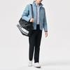 FILA Athletics Warm Sports Casual Stand Collar Down Jacket Winter Men jackets Soft-Blue A11M145906F-LB