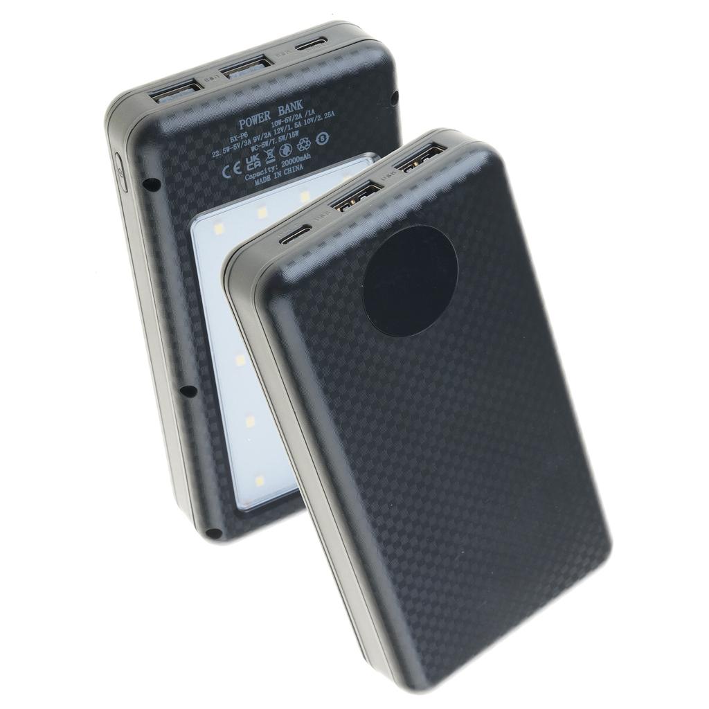 DIY 18650 Pouzdro na nabíječku USB Napájecí kryt Kempingové osvětlení Funkce Podpora PD22.5W/15w Bezdrátové nabíjení Bez baterie