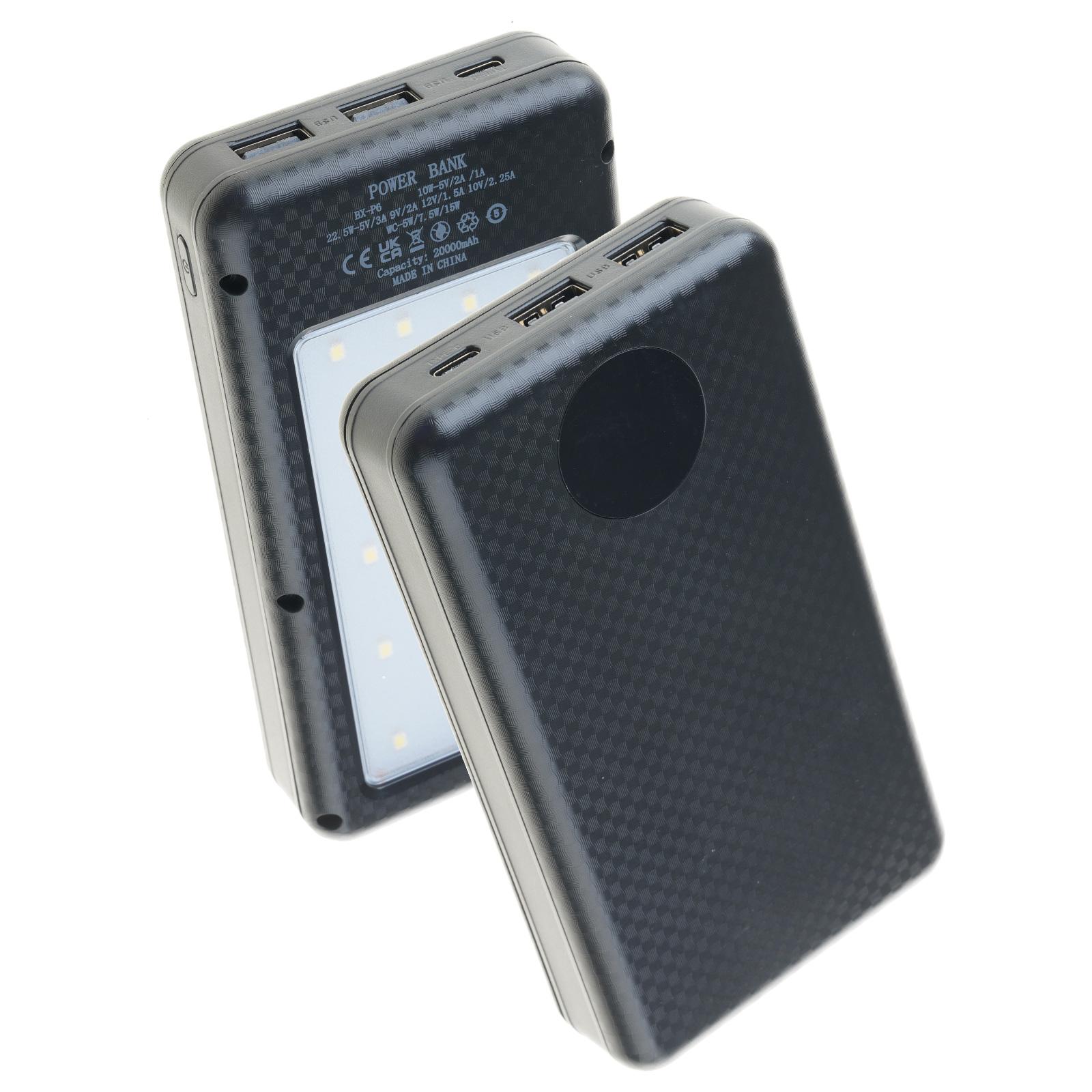 

Сделай сам корпус для зарядки 18650, USB-блок питания, освещение для кемпинга, поддержка PD22.5W/15w, беспроводная зарядка, без аккумулятора A чёрный