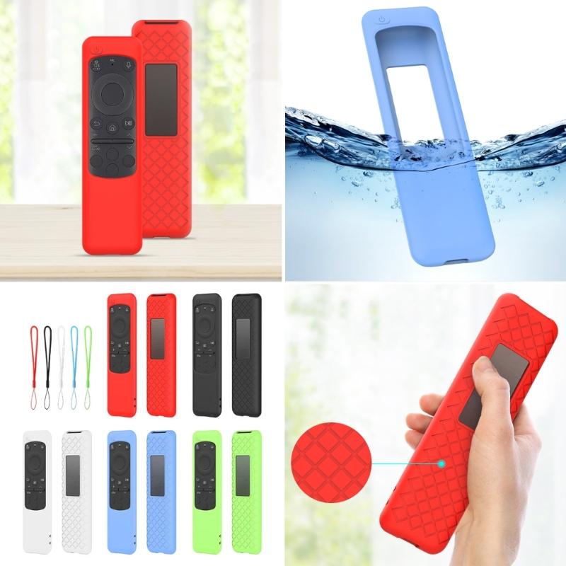 Protective Silicone Skin Case for BN59-01432A Remote Soft Silicone Case Anti-Slipping Box Controller Accessories