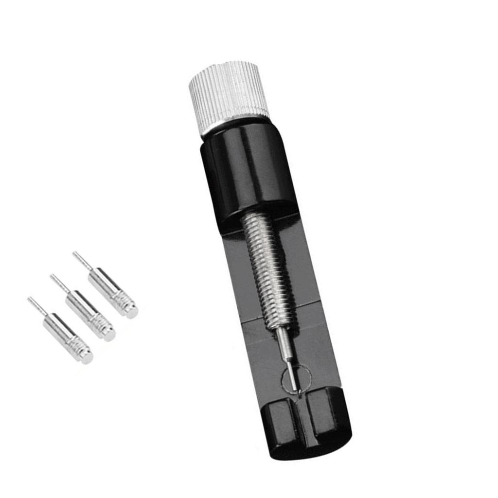 Metal Watch Band Strap Link Pin Remover Repair Tool Kit for Watchmakers with 3Pcs Extra Pins Mini Watchband Tool