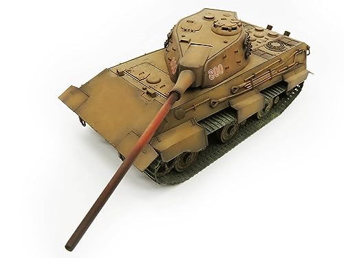 Rocket Models 1/35 Měřítko Německá věž E-50 Typ F „Panther Fang“ s nočním viděním a kovovým kanónem, Plastikový model kit 47028SP