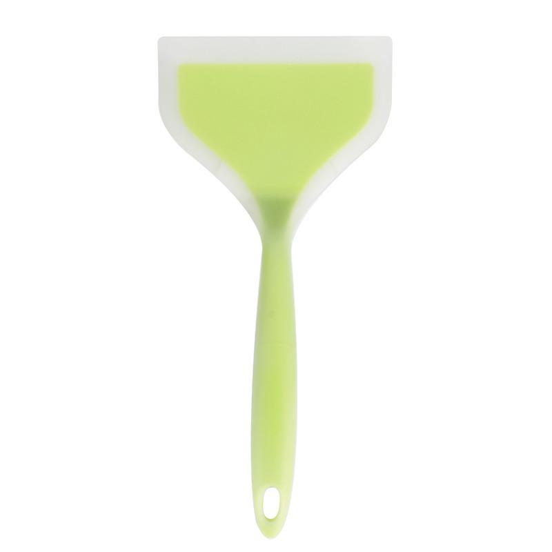 Non-Stick Silicone Pancake Spatula - High-Temp, Pan-Safe, Baking Scraper & Stir-Fry Tool