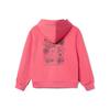 Li Ning Sports Fashion Series Loose Pullover Hoodie Women Hoodies Tea-Rose-Red AWDR320-5