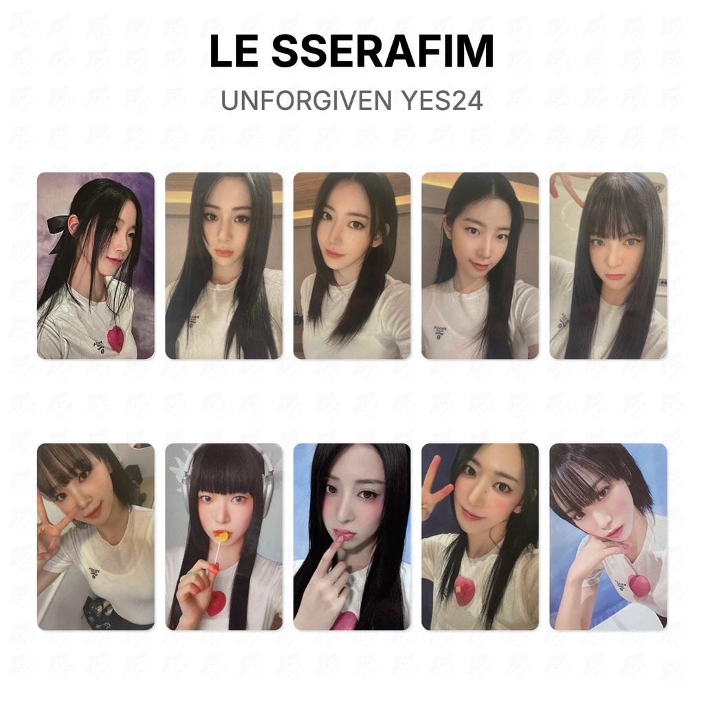 LE SSERAFIM UNFORGIVEN YES24 Official Photocard