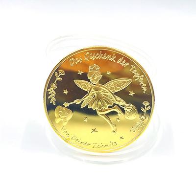 Nueva Medalla Moneda Hada de los Dientes Recuerdos para Niños Regalos Creativos para Niñas Coleccionables de Monedas