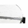 DKD Home Decor Příruční stolek Sklo Černý Kov Moderní (50 x 50 x 42 cm) - 8424001756476