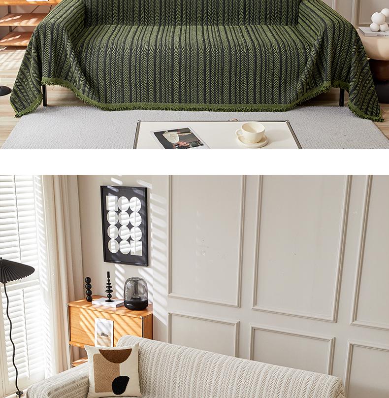 Modern Solid Color Sofa Cover: Universal, All-Season, Anti-Scratch Slipcover and Blanket