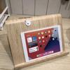 Bamboo Tablet & Mobile Holder: Multifunctional Wooden Stand for Home & Desktop