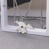 Black White Necklace Cartoon Dragon Hip Hop Unique Pendant Style Couple Lovely Fashion Jewelry Accessories Comfortable To Wear